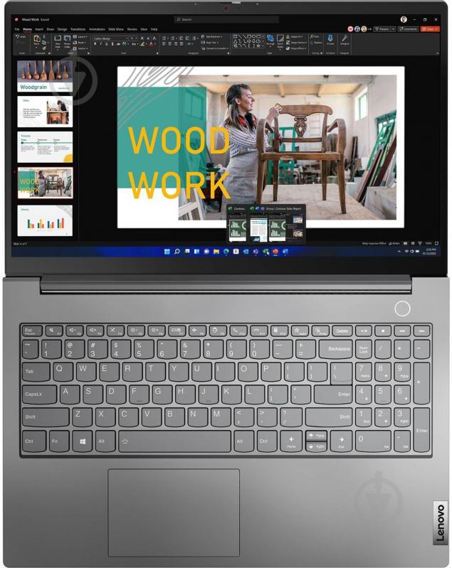 Ноутбук Lenovo ThinkBook 15 G4 IAP 15,6" (21DJ00KGRA) mineral grey - фото 4