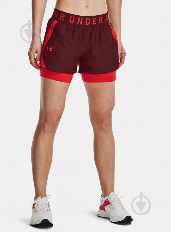 Шорти Under Armour 1351981-690 р. S червоний - фото 3 Шорти Under Armour 1351981-690 р. S червоний - фото 3