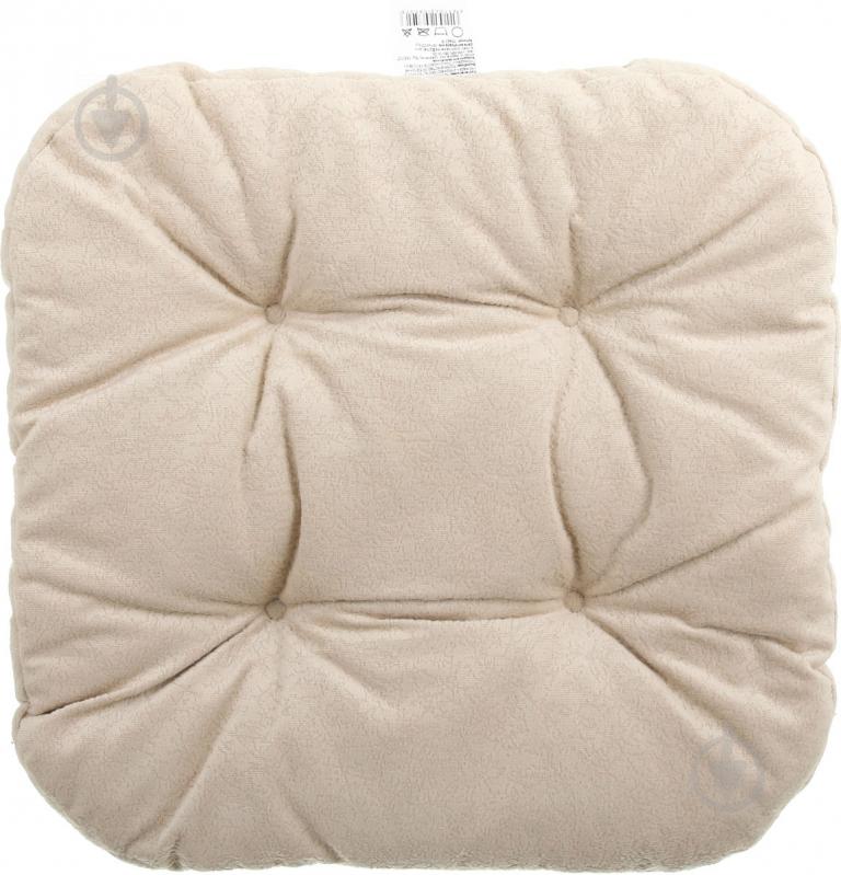 Подушка декоративная Bella Vita Rock Beige 41x41x8 см - фото 1