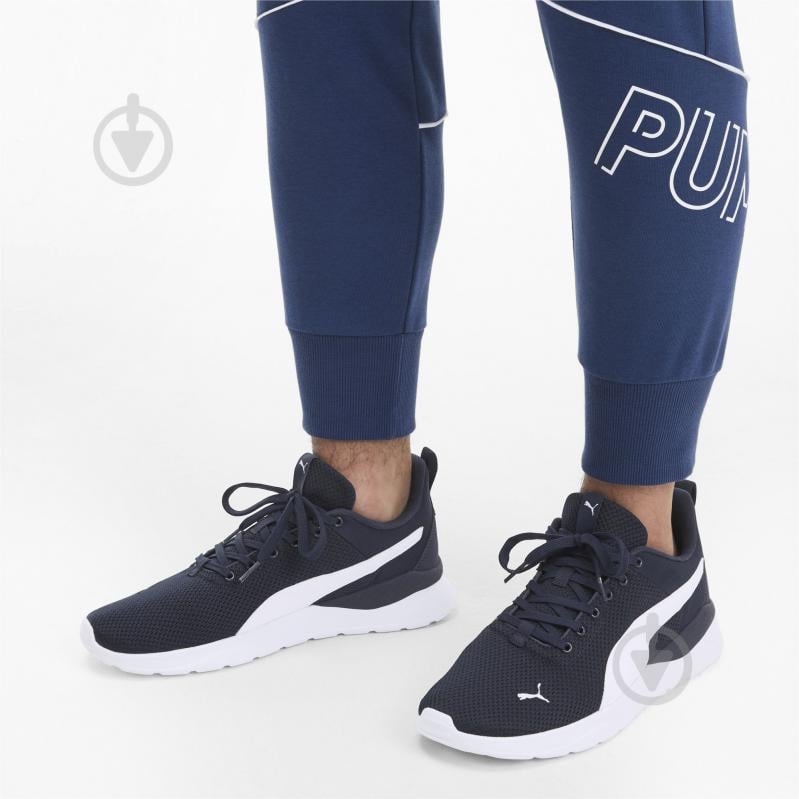 Кроссовки мужские демисезонные Puma Anzarun Lite 37112805 р.40,5 синие - фото 8