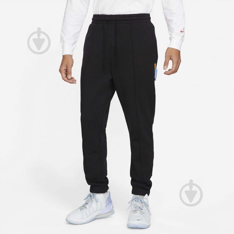 Брюки Nike LJ M NK FLEECE PANT DA6704-010 р. 3XL черный - фото 1