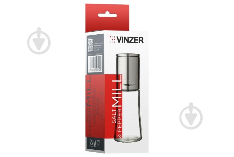 Млинок для солі та перцю Vinzer 70 мл 50592 - фото 3