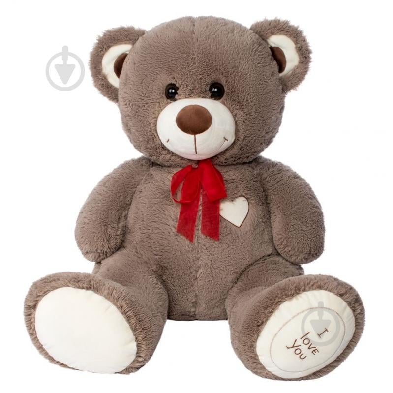 М'яка іграшка подарункова INKATOYS Ведмідь Бруно 100 см коричневий MEDV7_SU - фото 1