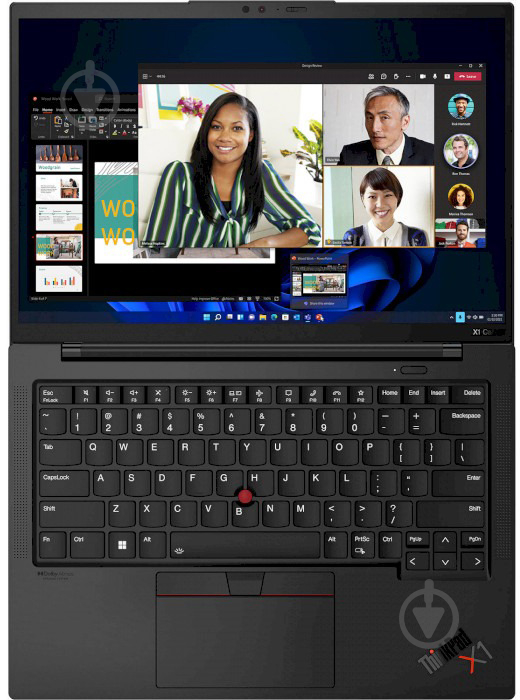 Ноутбук Lenovo ThinkPad X1 Carbon Gen 10 14" (21CB007JRA) black - фото 2