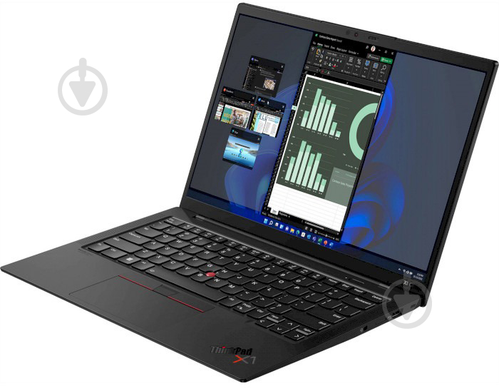 Ноутбук Lenovo ThinkPad X1 Carbon Gen 10 14" (21CB007JRA) black - фото 3