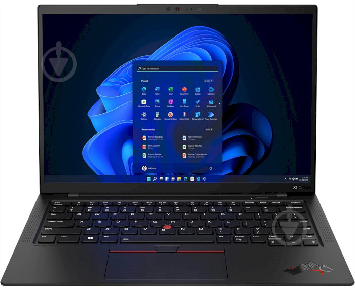 Ноутбук Lenovo ThinkPad X1 Carbon Gen 10 14" (21CB007JRA) black - фото 1