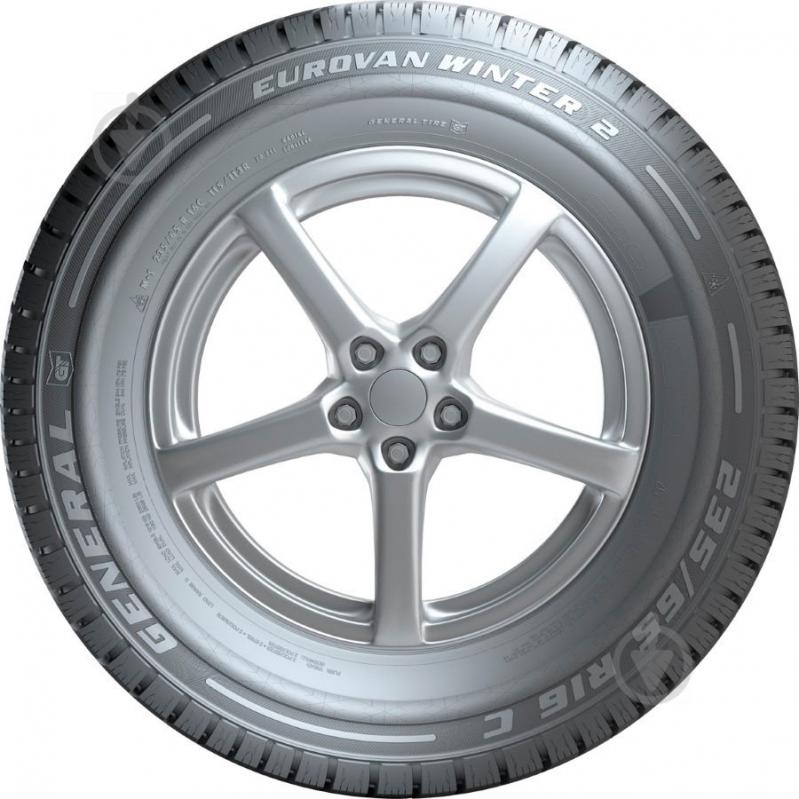 Шина General eurovan winter 2 215/70R15 R нешипованая зима - фото 3