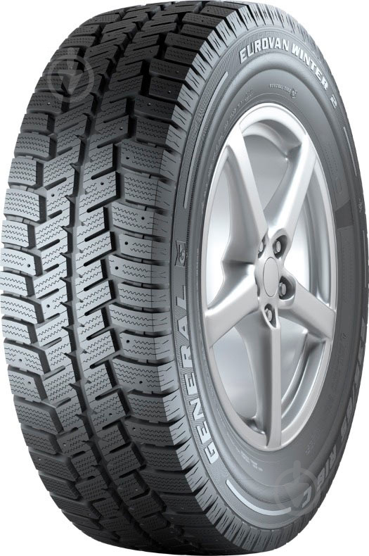 Шина General eurovan winter 2 215/70R15 R нешипованая зима - фото 1