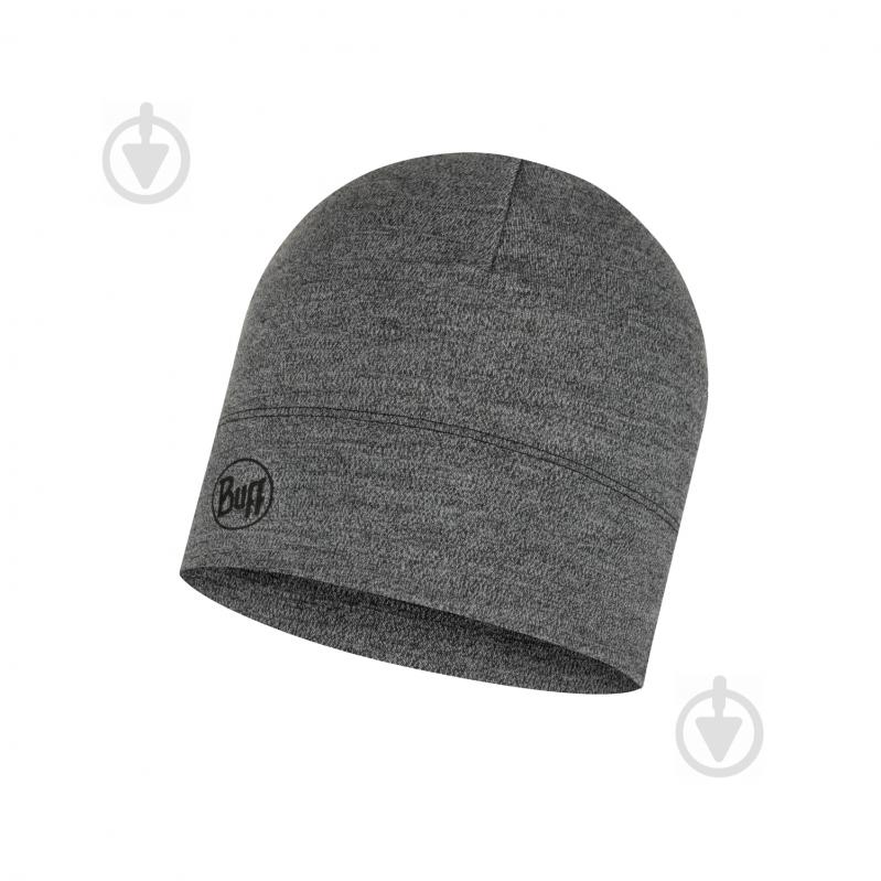 Шапка BUFF MIDWEIGHT_MERINO_WOOL_HAT BU 118007.933.10.00 р.one size светло-серый - фото 1