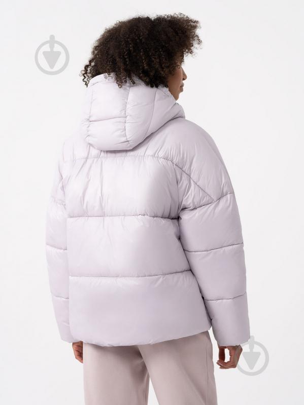 Куртка жіноча 4F DOWN JACKET F231 4FAW23TDJAF231-52S р.2XL рожева - фото 3