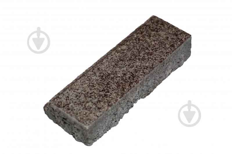 Тротуарная плитка МОНОЛИТ Кирпич (брусок) 45 мм серый - фото 1