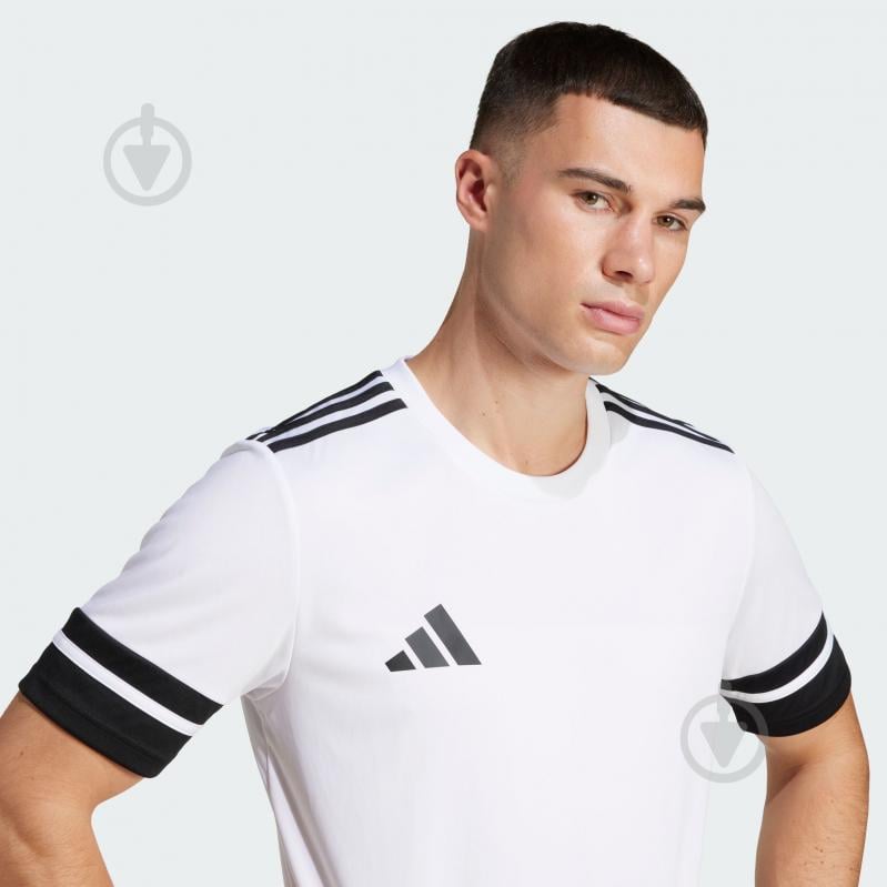 УЦІНКА! Футболка Adidas SQUA25 JSY M JG5835 р.M білий (УЦ №2527) - фото 3 УЦІНКА! Футболка Adidas SQUA25 JSY M JG5835 р.M білий (УЦ №2527) - фото 3
