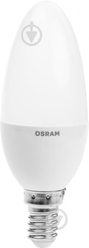 Лампа светодиодная Osram Star 2 штуки в упаковке 4 Вт B25 матовая E14 220 В 4000 К 4052899146402 - фото 1