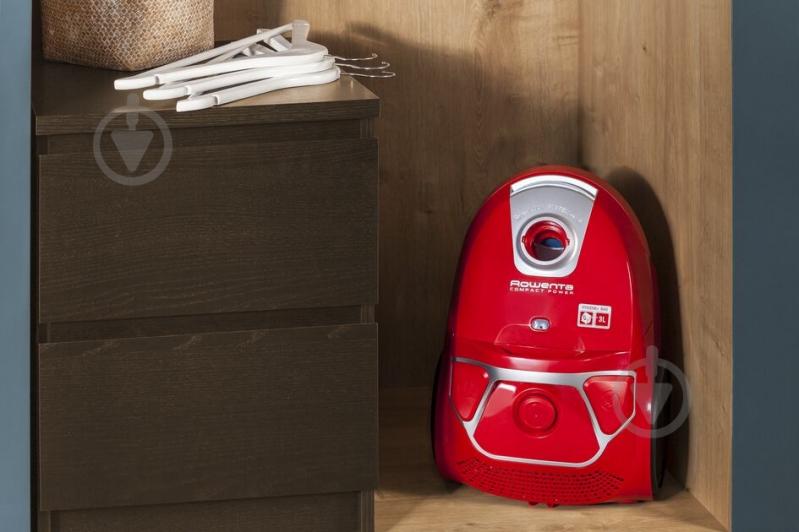 ВИТРИНА! Пылесос Rowenta COMPACT POWER RO3953EA red - фото 14