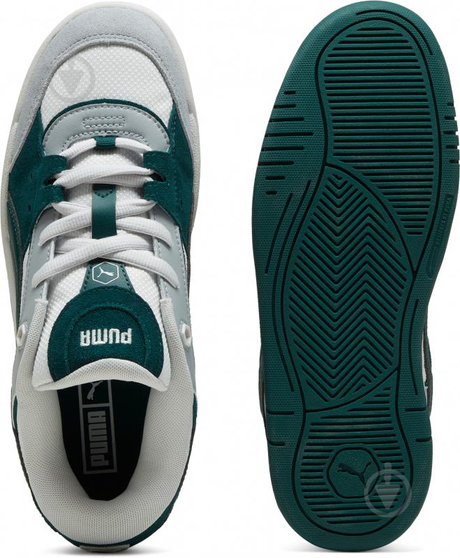 Кроссовки мужские демисезонные Puma PUMA-180 38926723 р.46 белые с зеленым - фото 6