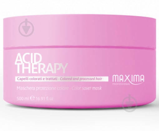 Маска Maxima Acid Therapy для захисту кольору фарбованого волосся 500 мл - фото 1