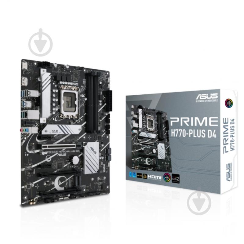Материнская плата Asus PRIME H770-PLUS D4 (Socket 1700, Intel H770, ATX) - фото 5 Материнская плата Asus PRIME H770-PLUS D4 (Socket 1700, Intel H770, ATX) - фото 5