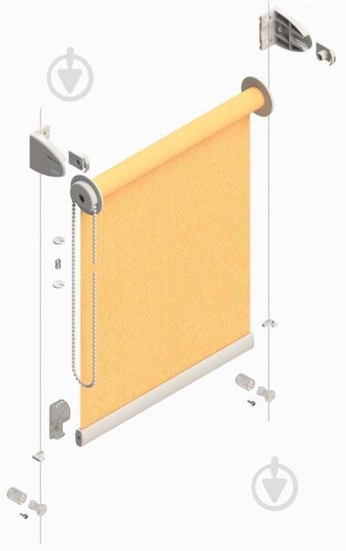 Ролета blackout мини Rollotex MIRACLE с фиксацией под наклон серая 45x180 см - фото 8 Ролета blackout мини Rollotex MIRACLE с фиксацией под наклон серая 45x180 см - фото 8