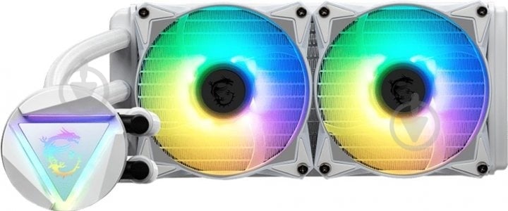 Система водяного охолодження MSI MAG CoreLiquid 240R V2 White - фото 2 Система водяного охолодження MSI MAG CoreLiquid 240R V2 White - фото 2