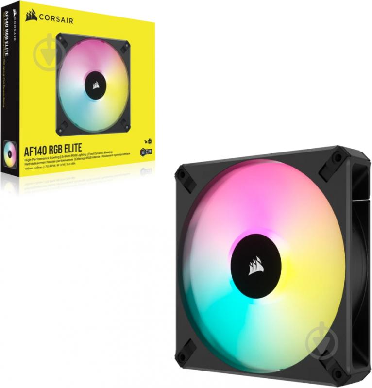 Вентилятор Corsair AF140 RGB Elite (CO-9050155-WW) - фото 2