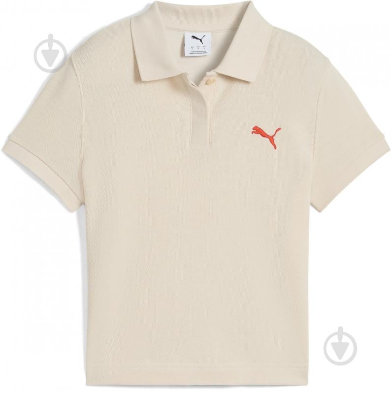 Поло Puma PREMIUM ESS Polo 62977787 р.XS бежевий - фото 1 Поло Puma PREMIUM ESS Polo 62977787 р.XS бежевий - фото 1