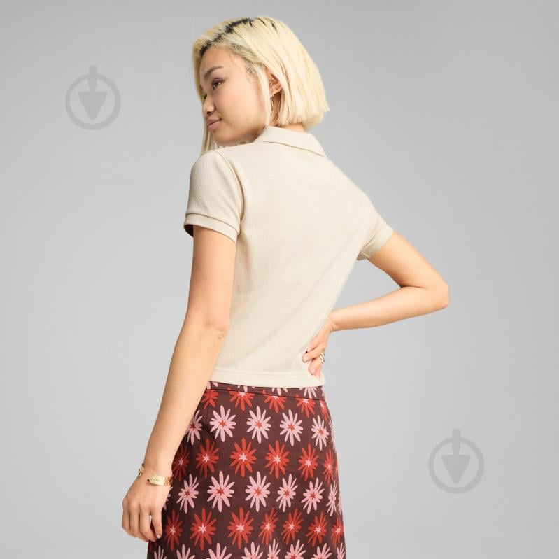 Поло Puma PREMIUM ESS Polo 62977787 р.XS бежевий - фото 4 Поло Puma PREMIUM ESS Polo 62977787 р.XS бежевий - фото 4