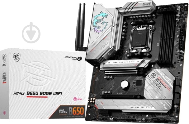 Материнская плата MSI MPG B650 EDGE WIFI (Socket AM5, AMD B650, ATX) - фото 5