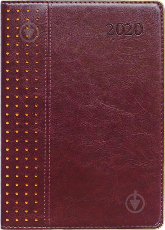 Дневник недатированный коричневый линия Leo Planner Destiny A5 251844 - фото 1