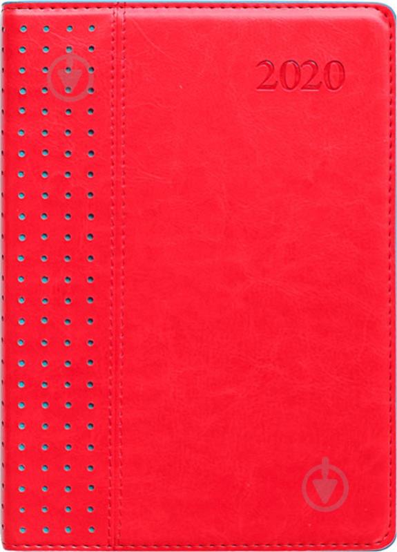 Дневник недатированный красный линия Leo Planner Destiny A5 251846 - фото 1