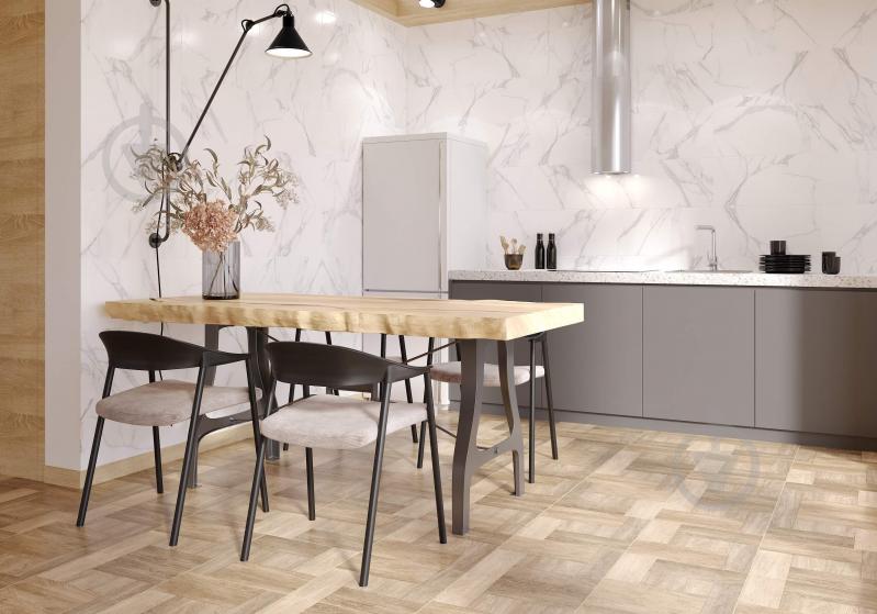 Плитка Golden Tile Home Wood brown 4N7830 40х40 см - фото 2