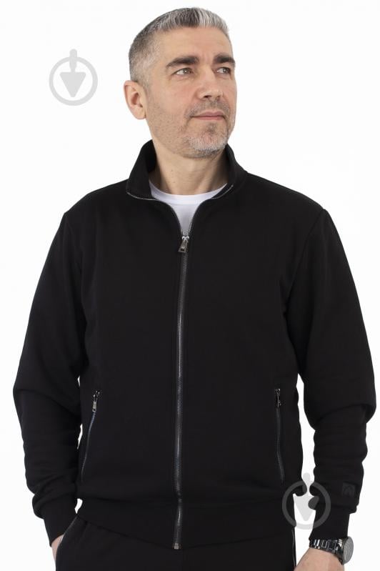 Джемпер BAVOVNA ESS FZ TRACK JKT FT BVNM102-010 р.S чорний - фото 5 Джемпер BAVOVNA ESS FZ TRACK JKT FT BVNM102-010 р.S чорний - фото 5