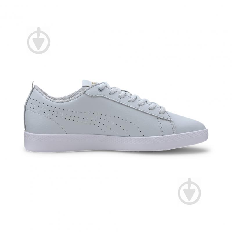 Кросівки жіночі демісезонні Puma Puma Smash Wns v2 L Perf 36521615 р.40 білі - фото 5