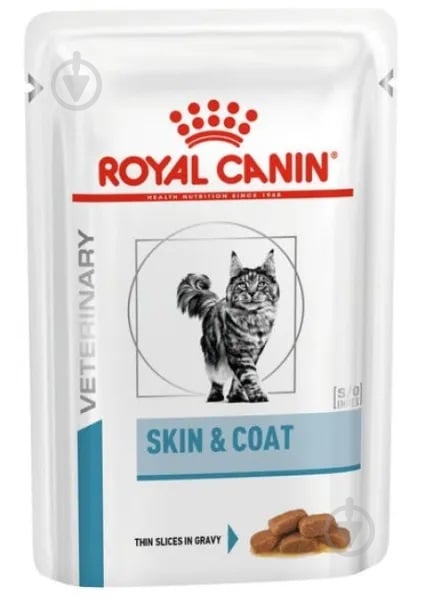 Консерва Royal Canin для котів V.D. Skin&Coat in gravy - фото 1