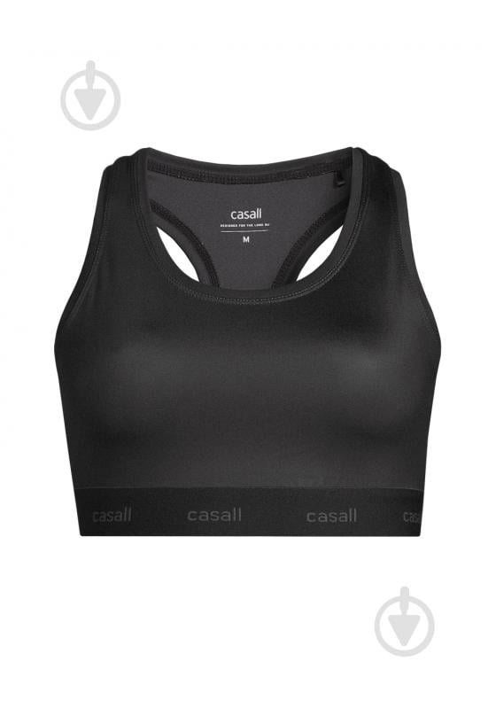 Бра Casall GRAPHIC SPORTS BRA 24285-901 р.L черный - фото 1