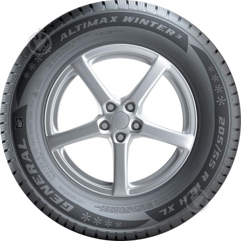 Шина General ALTIMAX WINTER 3 XL 205/60 R16 H нешипованая зима - фото 3