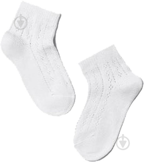 Шкарпетки дитячі для дівчаток Conte-Kids CK MISS 7С-76СП 113 р.12 білий - фото 1 Шкарпетки дитячі для дівчаток Conte-Kids CK MISS 7С-76СП 113 р.12 білий - фото 1