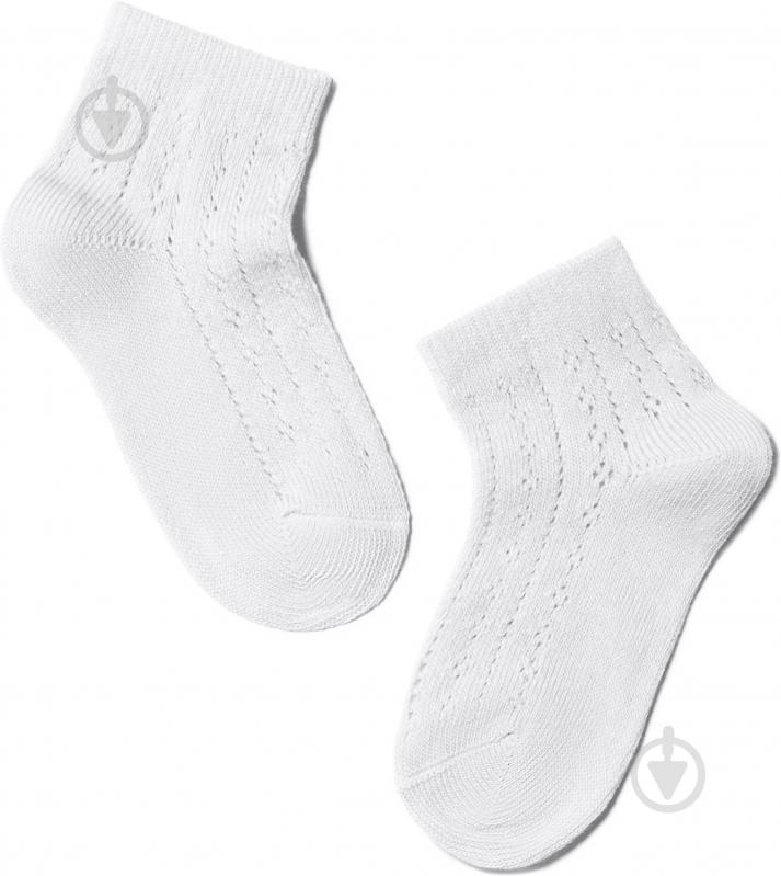 Шкарпетки дитячі для дівчаток Conte-Kids CK MISS 7С-76СП 112 р.16 білий - фото 1 Шкарпетки дитячі для дівчаток Conte-Kids CK MISS 7С-76СП 112 р.16 білий - фото 1