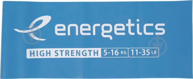 Резинка для фитнеса Energetics Fit Band 175cm 1.0 синяя 410580-545 синий с белым - фото 1