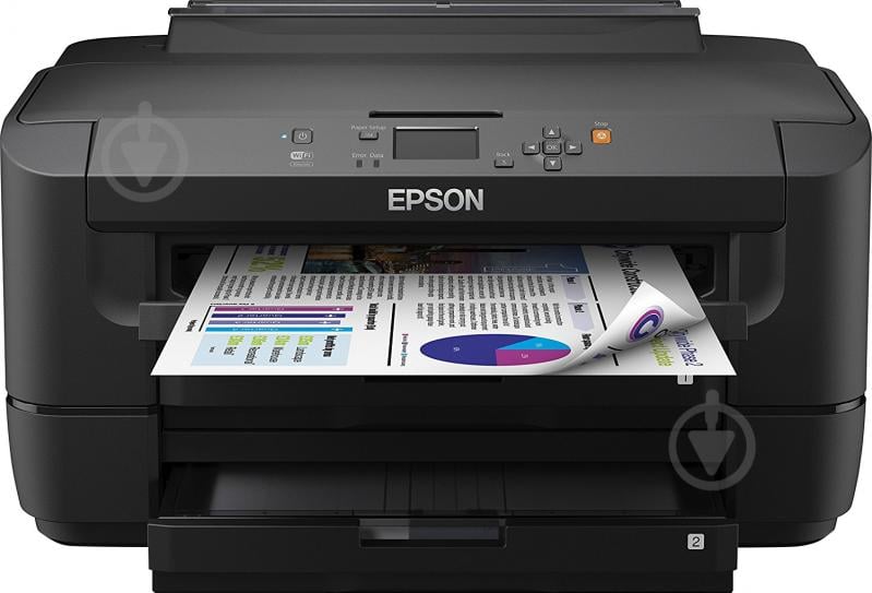 Принтер Epson WorkForce WF7110DTW А3+ (C11CC99302) - фото 2