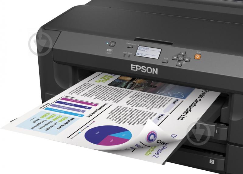 Принтер Epson WorkForce WF7110DTW А3+ (C11CC99302) - фото 3