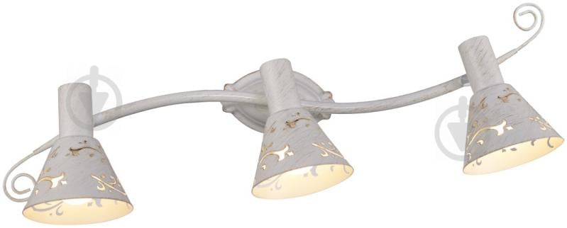 Спот Victoria Lighting 3x40 Вт E14 білий FLORA/PL3 white - фото 1