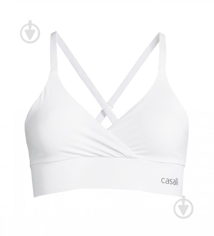 Бра Casall WRAP SPORTS BRA 22982-001 р.M белый - фото 5