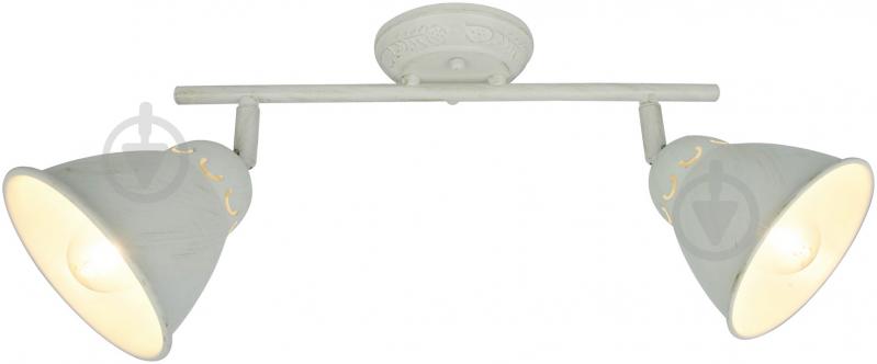 Спот Victoria Lighting 2x40 Вт E14 білий Snap/PL2 white - фото 1