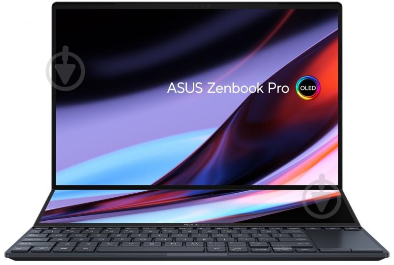 Ноутбук Asus Zenbook Pro 14 Duo UX8402ZE-M3165W 14,5" (90NB0X82-M00A20) tech black - фото 1