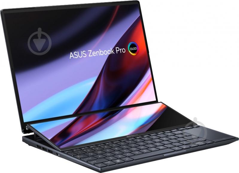 Ноутбук Asus Zenbook Pro 14 Duo UX8402ZE-M3165W 14,5" (90NB0X82-M00A20) tech black - фото 2