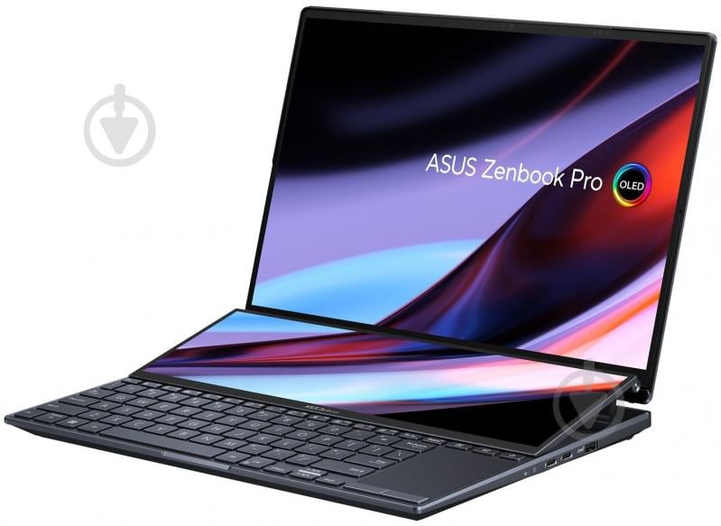 Ноутбук Asus Zenbook Pro 14 Duo UX8402ZE-M3165W 14,5" (90NB0X82-M00A20) tech black - фото 4