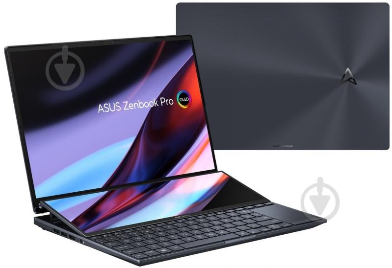 Ноутбук Asus Zenbook Pro 14 Duo UX8402ZE-M3165W 14,5" (90NB0X82-M00A20) tech black - фото 17