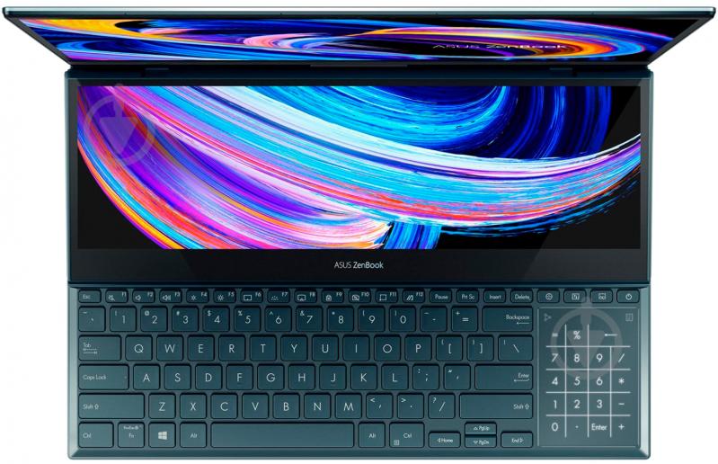 Ноутбук Asus Zenbook Pro Duo 15 UX582ZW-H2021W 15,6" (90NB0Z21-M00270) celestial blue - фото 4