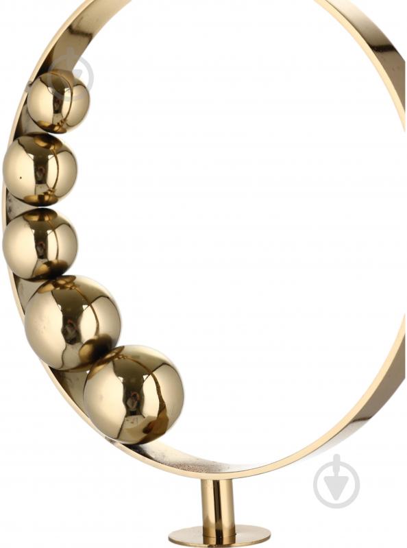 Статуэтка Inari Circles AC-IR-1168 S 13х8х3 см белый с золотым - фото 4