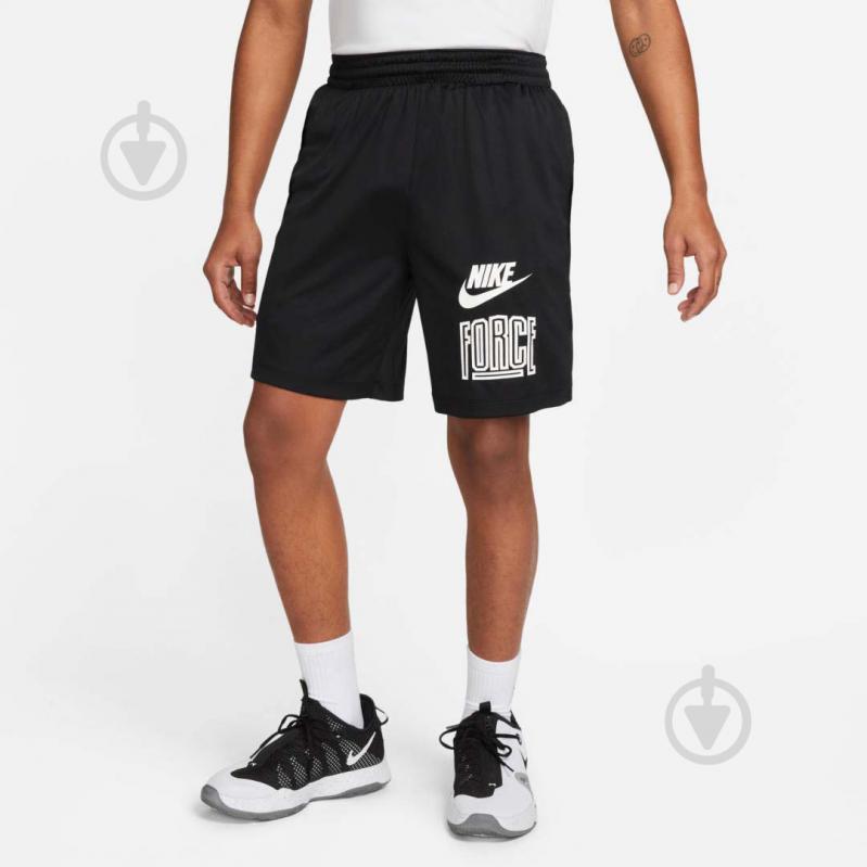 Шорты Nike DF START5HBR 8IN SHORT DV9483-010 р. 2XL черный - фото 1